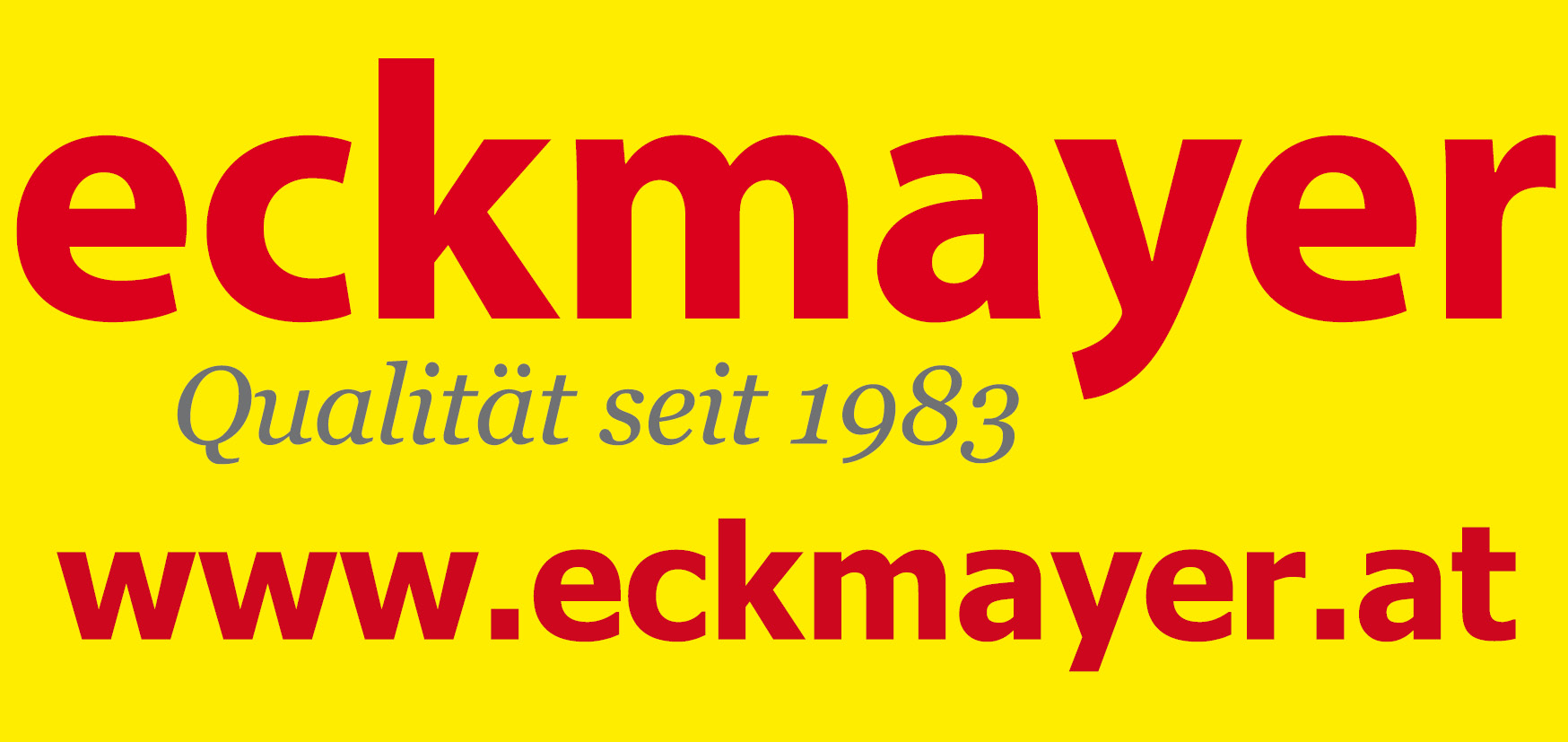 Logo Firma eckmayer bauunternehmung und bauelemente vertriebs - gmbh