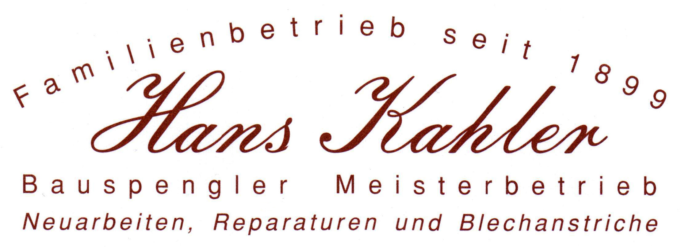 Logo Firma Spenglerei Hans Kahler GmbH